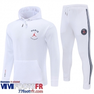 Sweatshirt Foot PSG Blanc Homme 2021 2022 SW33