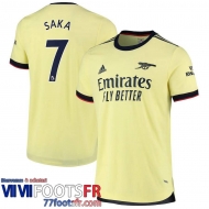 Maillot De Foot Arsenal Extérieur Homme 21 22 # Saka 7