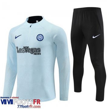 Survetement de Foot Inter Milan bleu clair Homme 2023 2024 A06