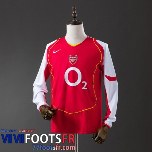 Retro Maillot De Foot Arsenal Domicile Homme Manche Longue 04 05 FG966 Retro Maillot De Foot Arsenal Domicile Homme Manche Longue 04 05 FG966