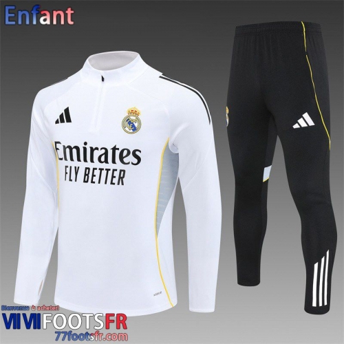 KIT: Survetement de Foot Real Madrid Enfant 25 26 C643