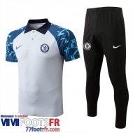 Polo foot Chelsea Blanc Homme 2022 2023 PL577