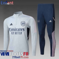 Survetement de Foot Arsenal gris Enfant 2022 2023 TK528