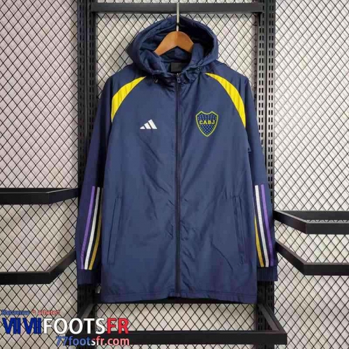 Coupe Vent Boca Juniors blue Homme 2023 2024 D102