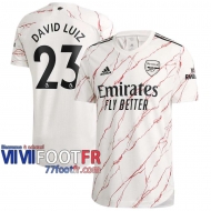 77footfr Arsenal Maillot de foot David Luiz #23 Exterieur 20-21