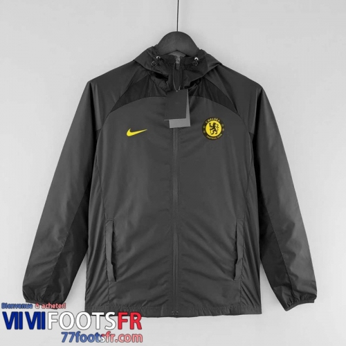 Coupe Vent - Sweat a Capuche Chelsea Noir Homme 2022 2023 WK171