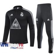 77footfr Survetement Foot Enfant Real Madrid noir - Co-brande TK33