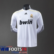 Retro Maillot De Foot Real Madrid Domicile Homme Manche Longue 09 10 FG1037