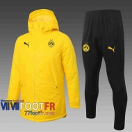 77footfr Veste - Doudoune Foot Borussia Dortmund Jaune 2020 2021 C44