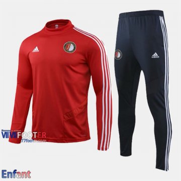 Promo: Ensemble Survetement Feyenoord Enfant Rouge 2019/2020 Nouveau