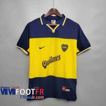 77footfr Retro Maillots foot Boca Juniors 1999 Domicile