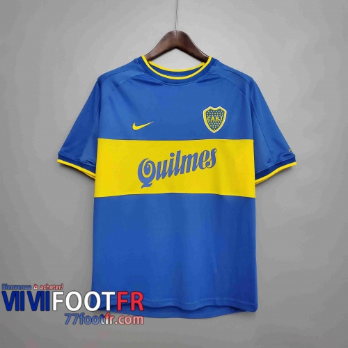 77footfr Retro Maillots foot Boca Juniors 99 20 Domicile