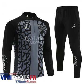 Survetement de Foot PSG noir Homme 2023 2024 A90