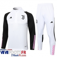 Survetement de Foot Juventus Blanc Homme 2023 2024 TG926