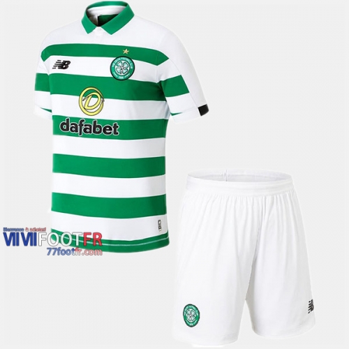 Ensemble Maillot Celtic FC Enfant Domicile 2019-2020 Personnalisé :77Footfr