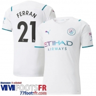 Maillot De Foot Manchester City Extérieur Homme 21 22 # Ferran 21