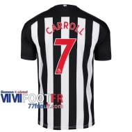 77footfr Newcastle United Maillot de foot Carroll #7 Domicile Enfant 20-21