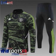 Survetement de Foot Manchester United camouflage Enfant 2022 2023 TK503