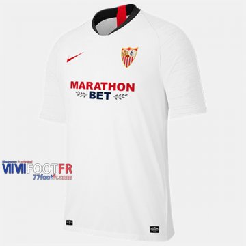 Nouveau Flocage Maillot De Foot Sevilla FC Homme Domicile 2019-2020 Personnalise :77Footfr