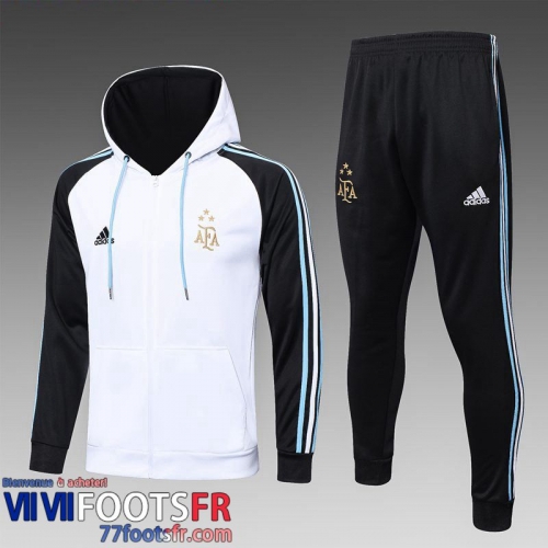 Veste Foot Argentine Blanc Homme 2022 2023 JK673