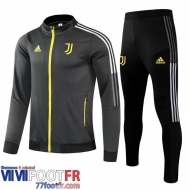 Kits: Veste Foot Juventus Clip noir Enfant 2021 2022 TK24