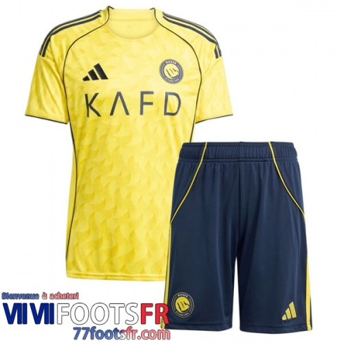 Maillot De Foot Al-Nassr Domicile Enfant 25 26