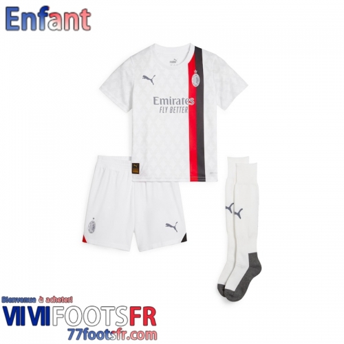 Maillot De Foot AC Milan Exterieur Enfant 2023 2024