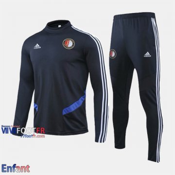 Promo: Ensemble Survetement Feyenoord Enfant Cyan Fonce 2019/2020 Retro