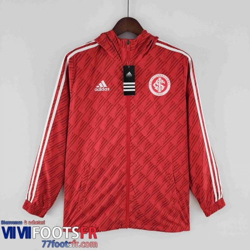 Coupe Vent - Sweat a Capuche Internacional rouge Homme 2022 2023 WK121