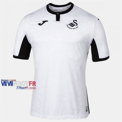 Nouveau Flocage Maillot De Foot Swansea City Homme Domicile 2019-2020 Personnalisé :77Footfr