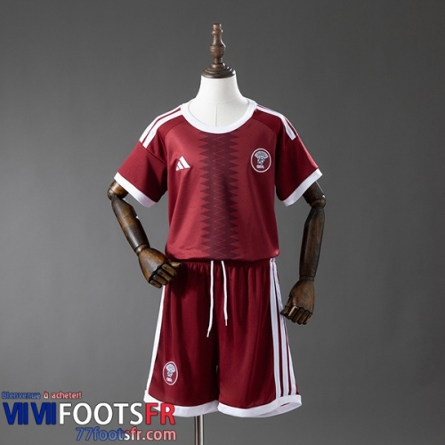Maillot De Foot Qatar Domicile Enfant World Cup 2026 Maillot De Foot Qatar Domicile Enfant World Cup 2026