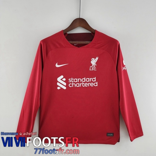 Maillot De Foot Liverpool Domicile Homme Manche Longue 2022 2023 KL05