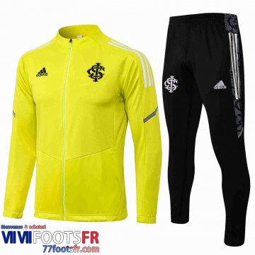 Veste Foot Internacional Homme jaune 2021 2022 JK83