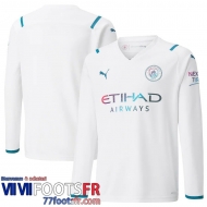 Maillot De Foot Manchester City Extérieur Manche Longue Homme 21 22