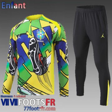 KIT: Survetement de Foot Bresil Enfant 26 27 C1179