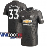 77footfr Manchester United Maillot de foot Williams 33 Exterieur 20-21