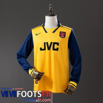 Retro Maillot De Foot Arsenal Exterieur Homme Manche Longue 96 97 FG1149