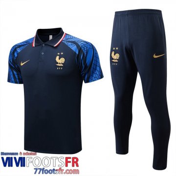 Polo foot France bleu Homme 2022 2023 PL561