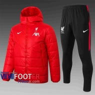 77footfr Veste - Doudoune Foot Liverpool rouge 2020 2021 C65