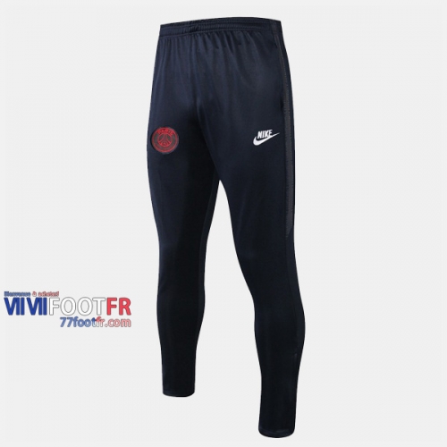 Promo: Les Nouveaux Pantalon Entrainement Foot PSG Paris Saint Germain Mode Bleu Fonce 2019/2020