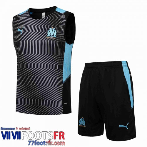 Sans manches Olympique Marseille le noir Homme 21 22 PL216