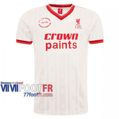 77footfr Retro Maillot de foot FC Liverpool Exterieur 1985/1986