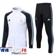 Veste Foot Argentine Blanc Homme 2022 2023 JK607