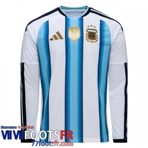 Maillot De Foot Argentine Domicile Homme Manche Longue 2026 World Cup