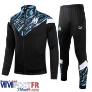 Kits: Veste Foot Olympique De Marseille noir Enfant 2021 2022 TK18