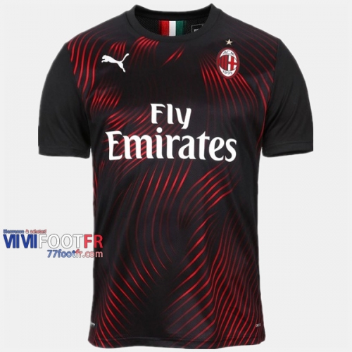 Nouveau Flocage Maillot De Foot Milan AC Homme Third 2019-2020 Personnalisé :77Footfr