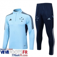 Survetement de Foot Cruzeiro bleu ciel Homme 2022 2023 TG565