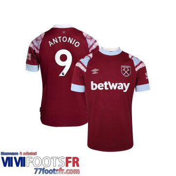 Maillot De Foot West Ham United Domicile Homme 2022 2023 Antonio 9