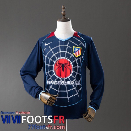 Retro Maillot De Foot Atletico Madrid Exterieur Homme Manche Longue 04 05 FG1152 Retro Maillot De Foot Atletico Madrid Exterieur Homme Manche Longue 04 05 FG1152