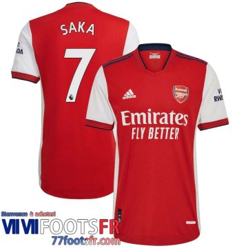 Maillot De Foot Arsenal Domicile Homme 21 22 # Saka 7